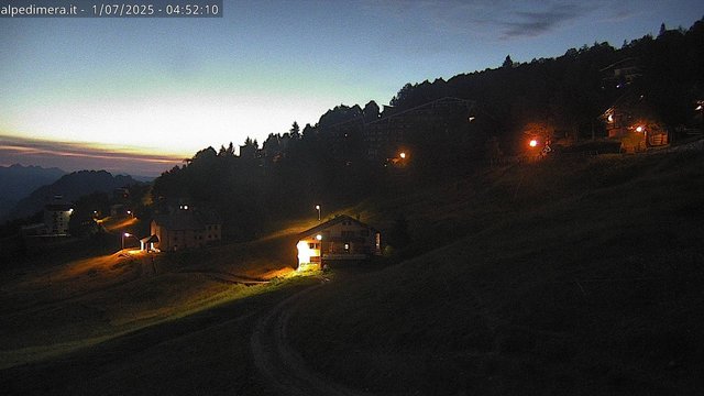 time-lapse frame, Alpe di Mera - Paese webcam