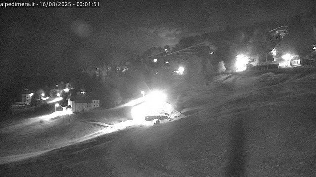 time-lapse frame, Alpe di Mera - Paese webcam