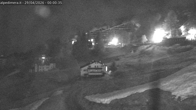 time-lapse frame, Alpe di Mera - Paese webcam