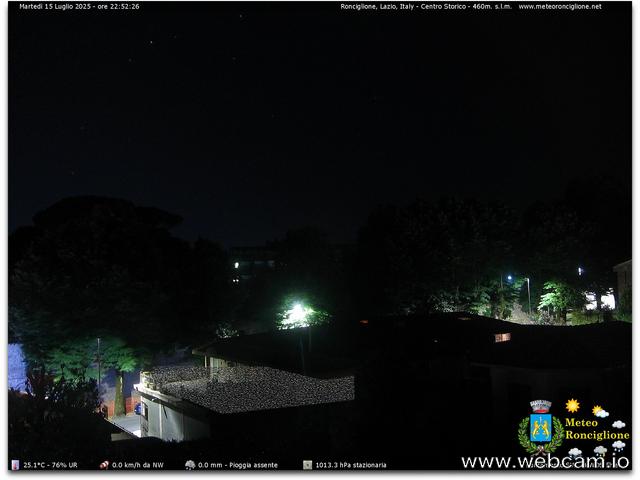 time-lapse frame, Ronciglione Centro (VT) - Italy webcam