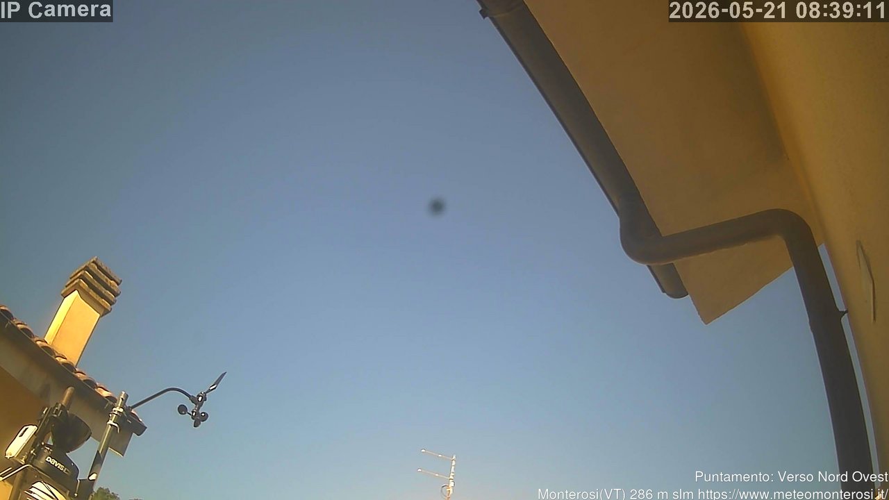 time-lapse frame, Monterosi 2 webcam