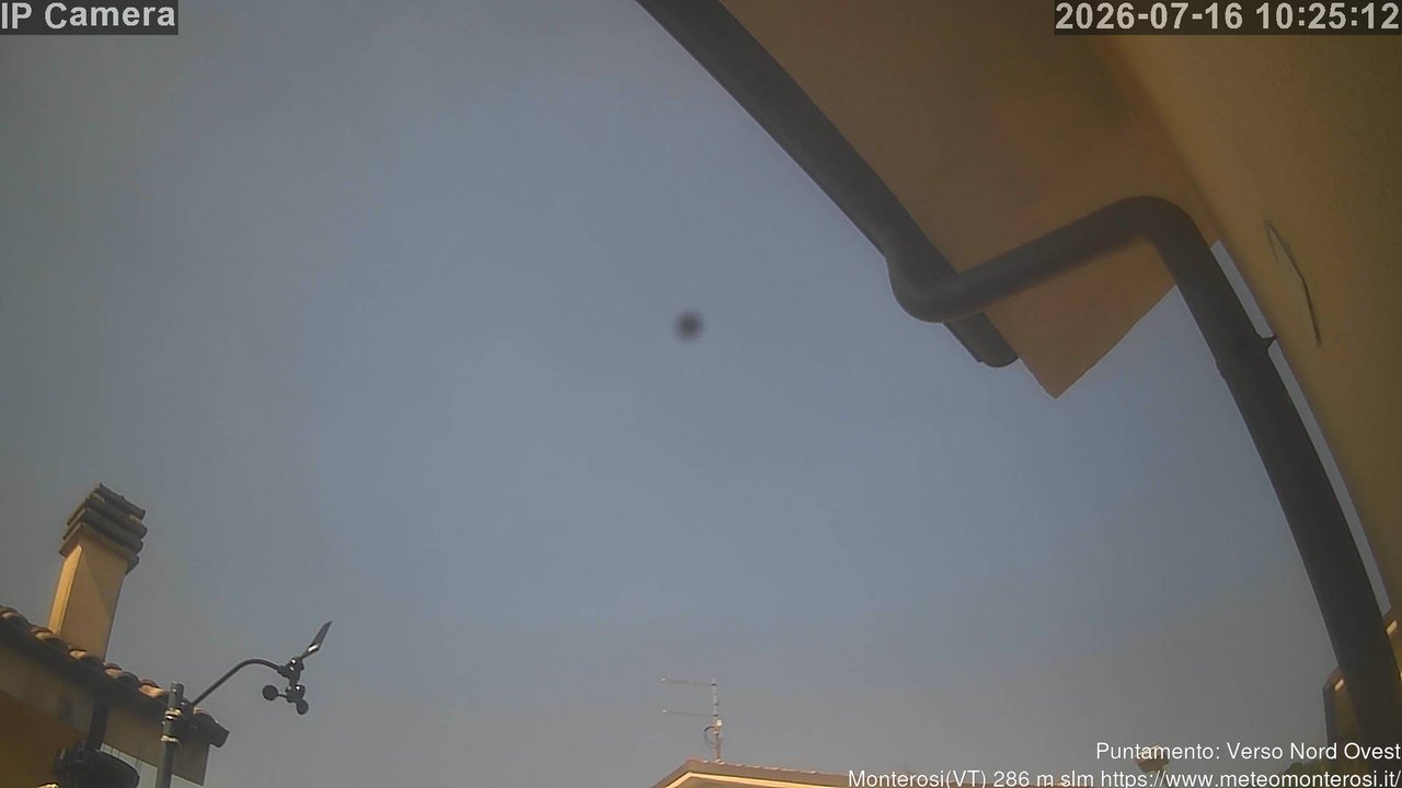 time-lapse frame, Monterosi 2 webcam