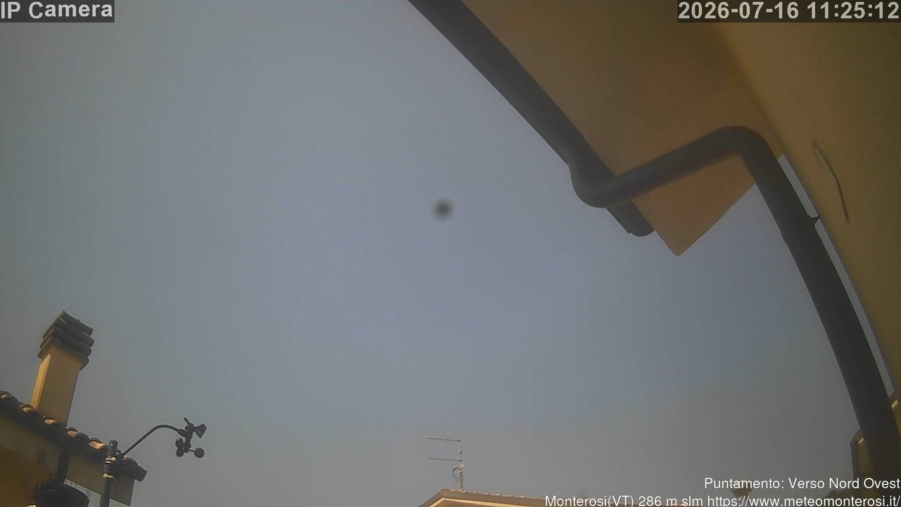 time-lapse frame, Monterosi 2 webcam