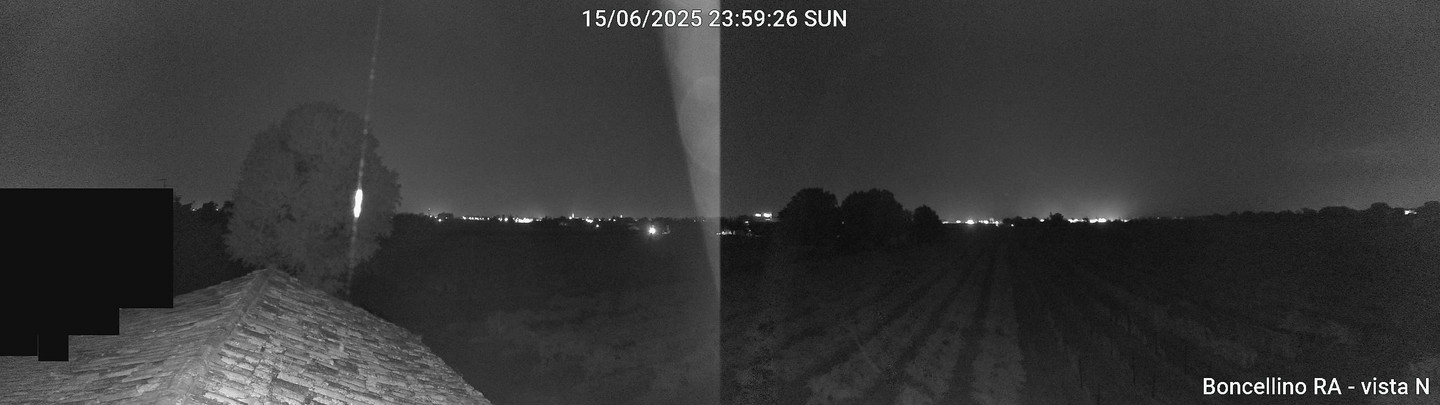 time-lapse frame, Boncellino Nord webcam