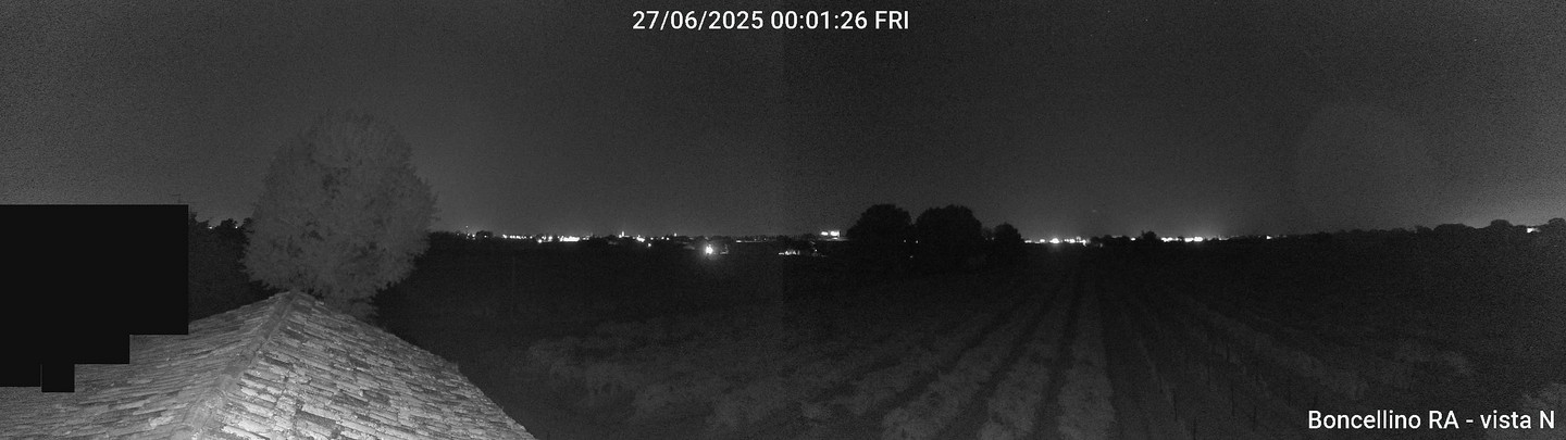 time-lapse frame, Boncellino Nord webcam