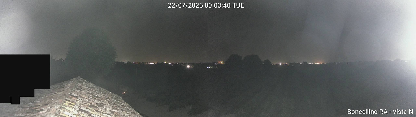 time-lapse frame, Boncellino Nord webcam