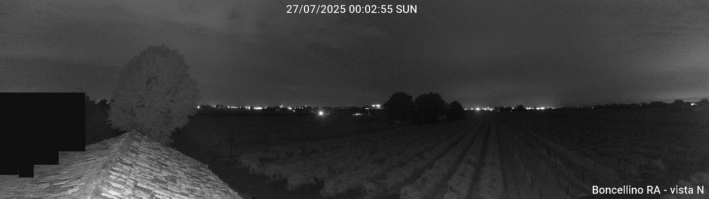 time-lapse frame, Boncellino Nord webcam