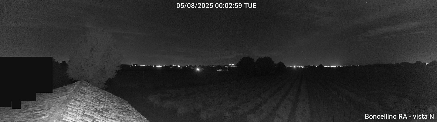 time-lapse frame, Boncellino Nord webcam
