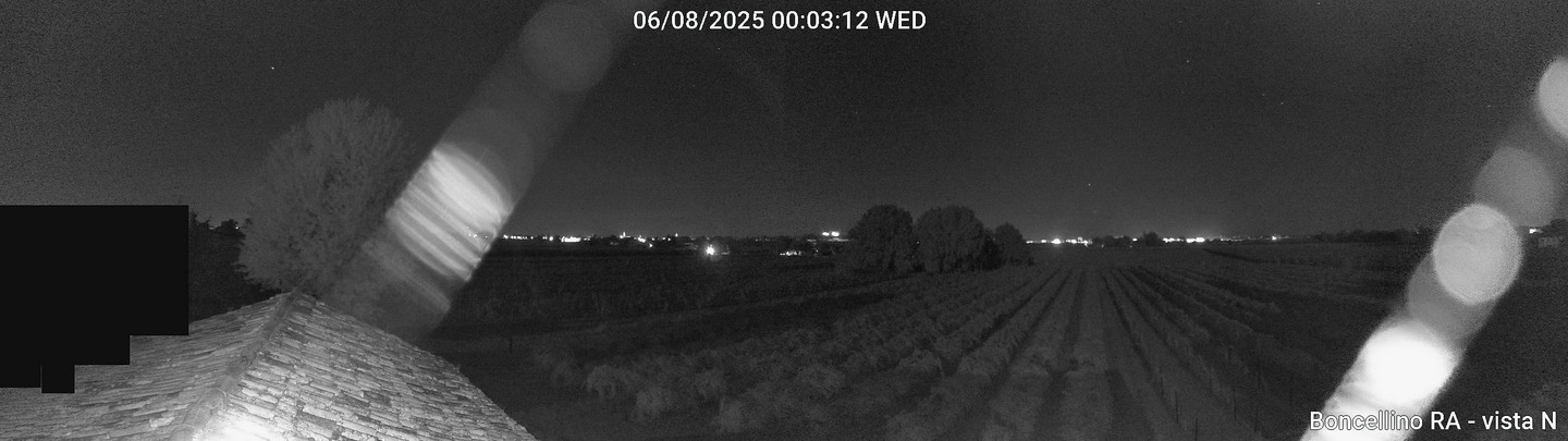 time-lapse frame, Boncellino Nord webcam