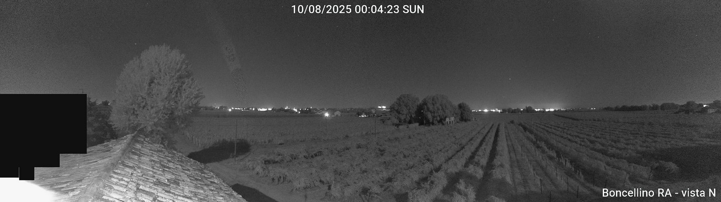 time-lapse frame, Boncellino Nord webcam