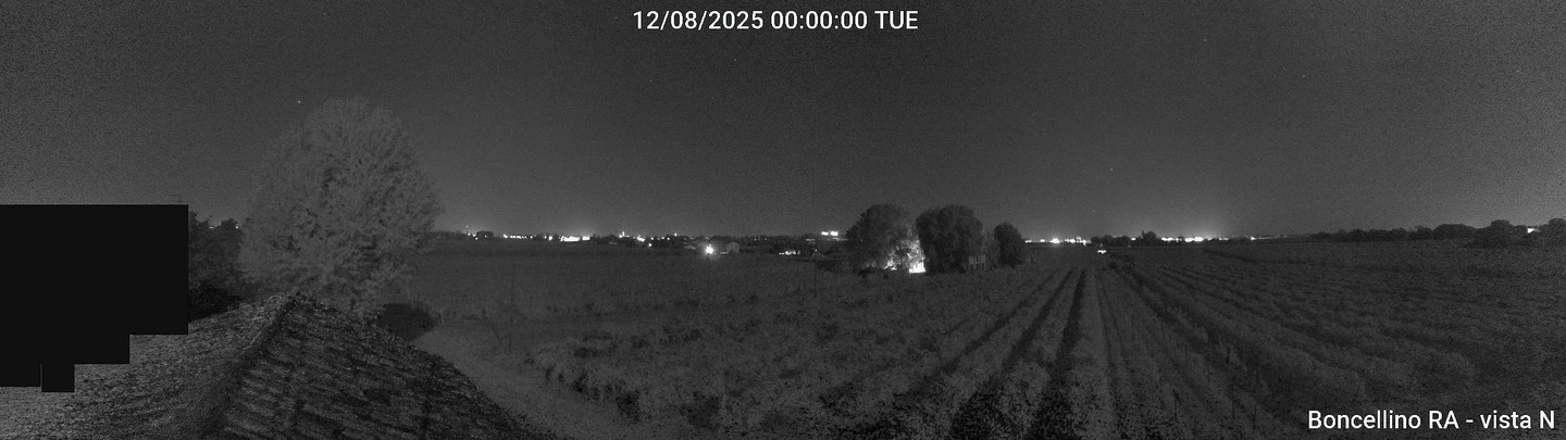 time-lapse frame, Boncellino Nord webcam