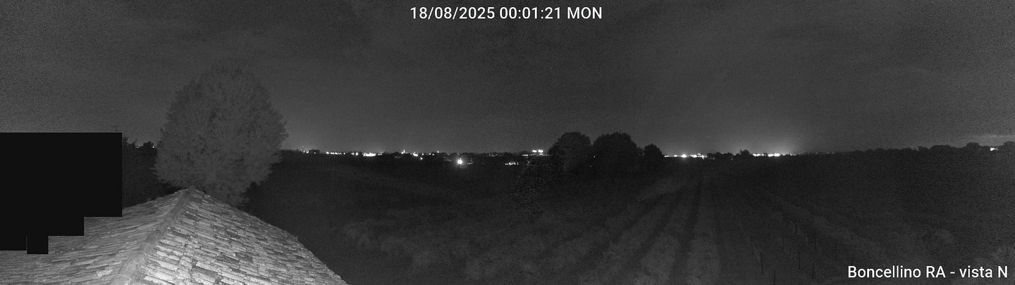 time-lapse frame, Boncellino Nord webcam