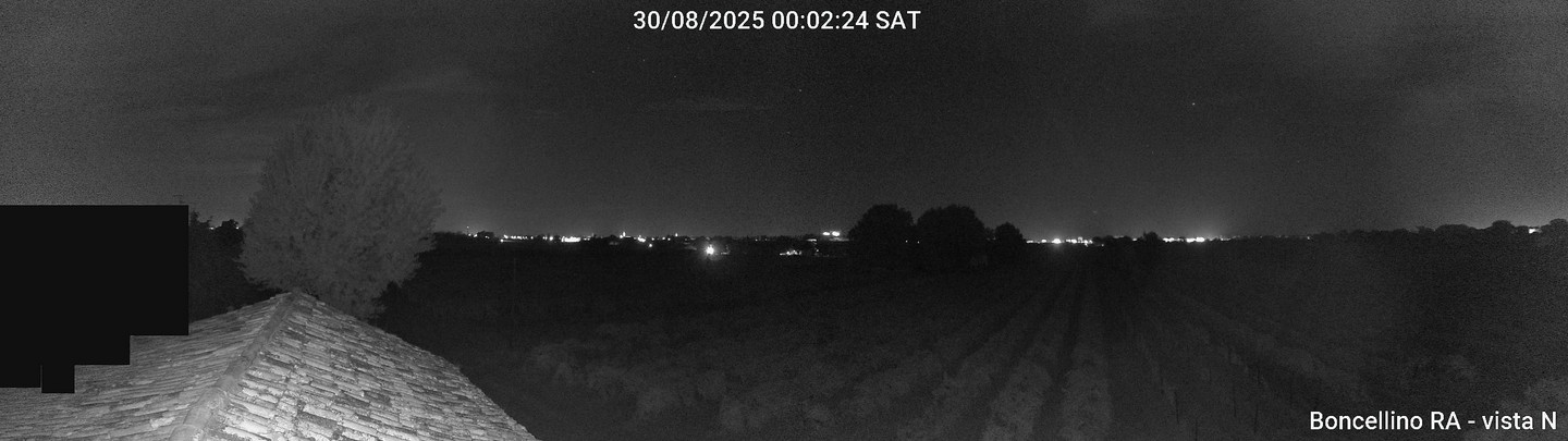 time-lapse frame, Boncellino Nord webcam