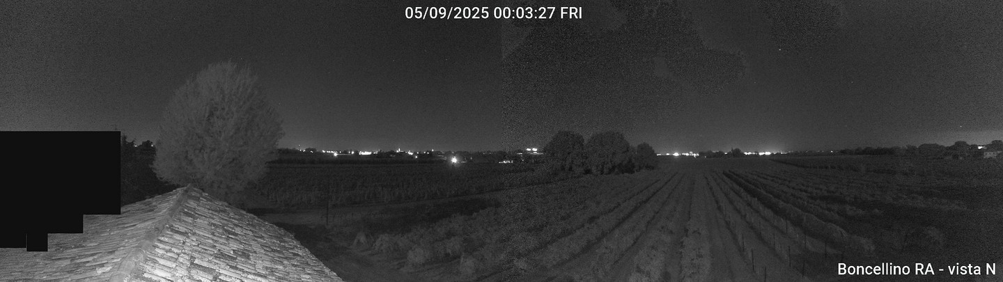 time-lapse frame, Boncellino Nord webcam