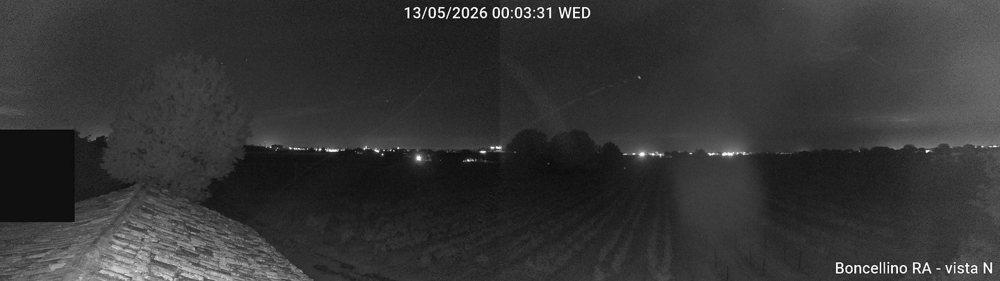 time-lapse frame, Boncellino Nord webcam