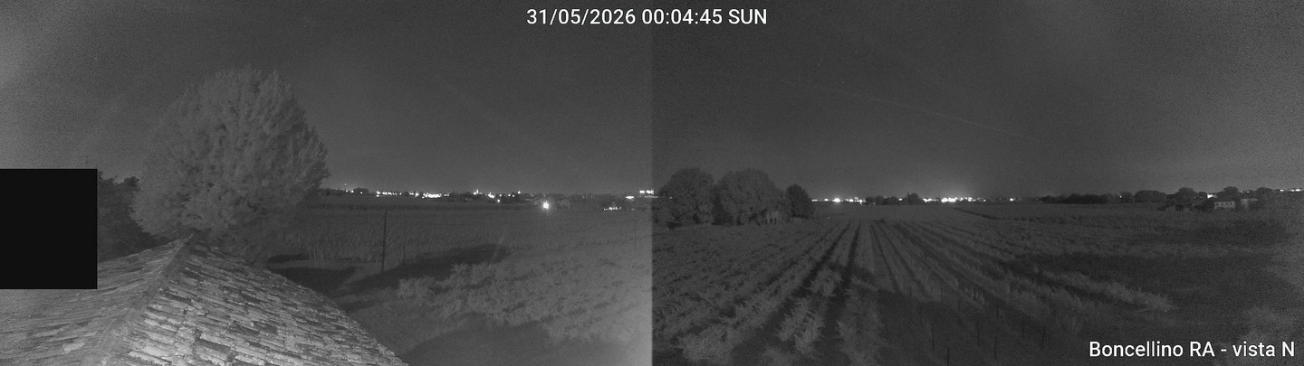 time-lapse frame, Boncellino Nord webcam