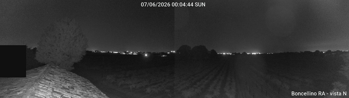 time-lapse frame, Boncellino Nord webcam