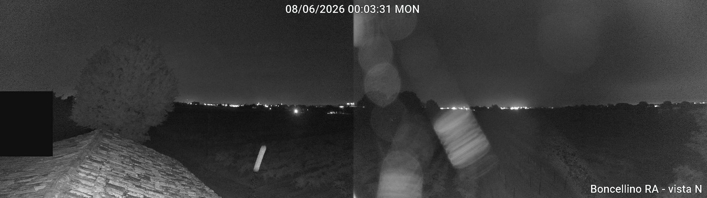 time-lapse frame, Boncellino Nord webcam
