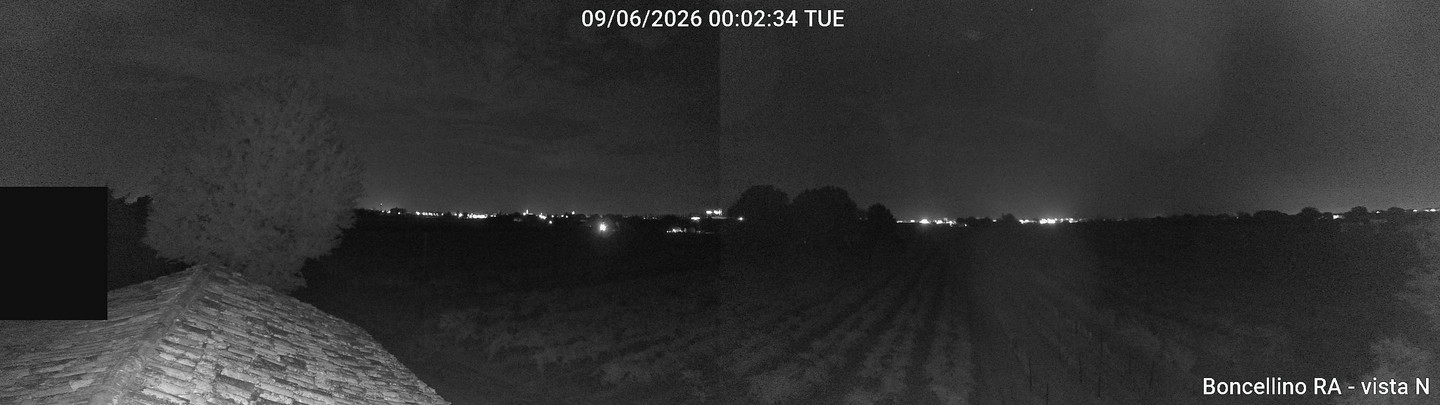 time-lapse frame, Boncellino Nord webcam