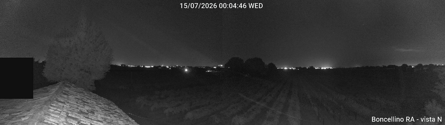 time-lapse frame, Boncellino Nord webcam