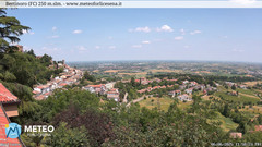 view from Bertinoro on 2025-06-06