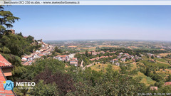 view from Bertinoro on 2025-06-07