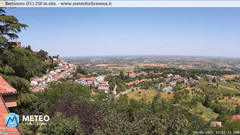 view from Bertinoro on 2025-06-08