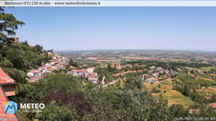 view from Bertinoro on 2025-06-21