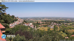 view from Bertinoro on 2025-06-24