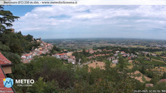 view from Bertinoro on 2025-07-24