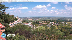view from Bertinoro on 2025-08-23