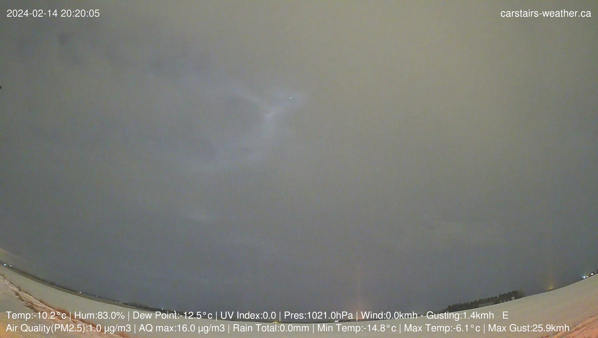 time-lapse frame, 24-02-14 Ebb and flow webcam
