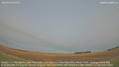 view from Carstairs Sky Cam on 2025-05-09