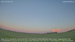 view from Carstairs Sky Cam on 2025-07-02