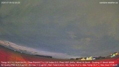 view from Carstairs Sky Cam on 2025-07-09