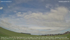 view from Carstairs Sky Cam on 2025-07-09