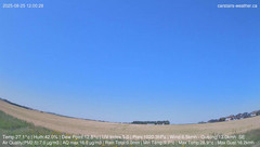 view from Carstairs Sky Cam on 2025-08-25
