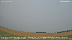 view from Carstairs Sky Cam on 2025-09-03
