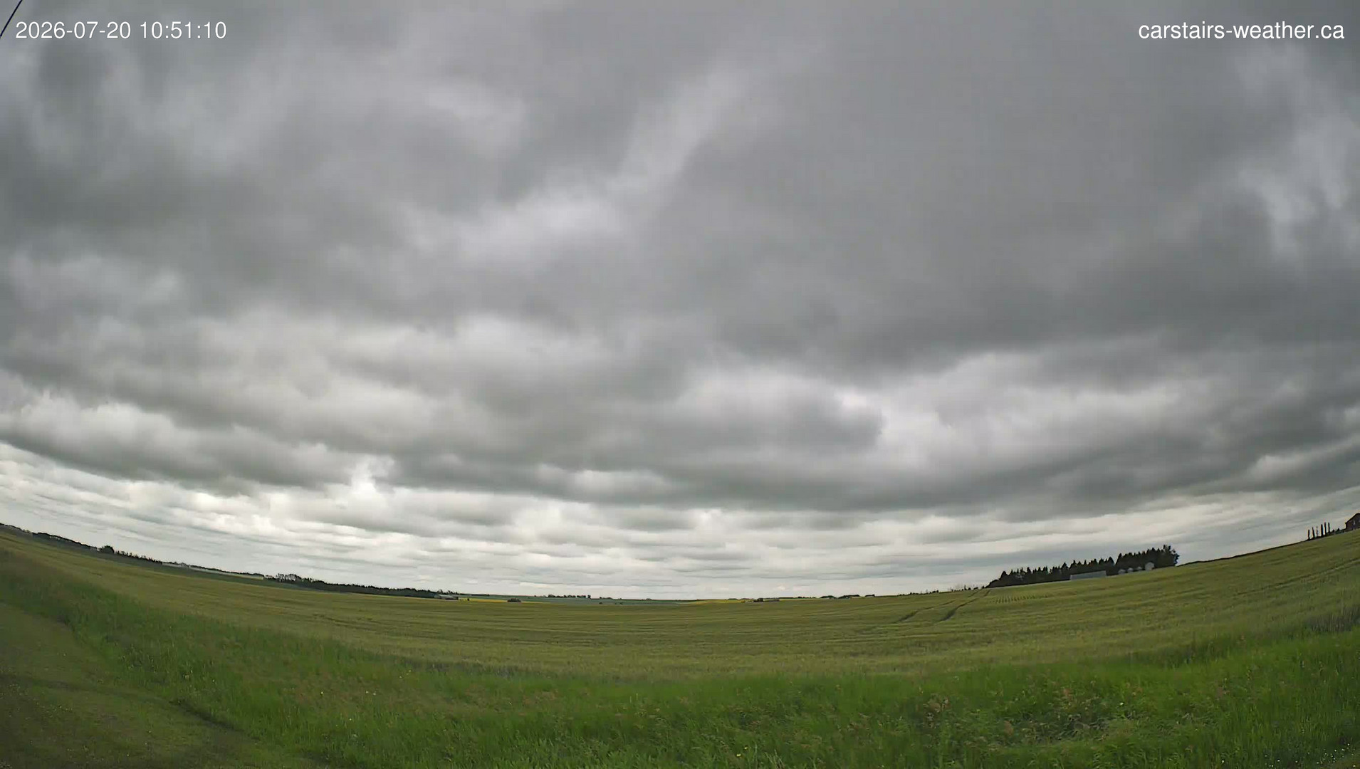 time-lapse frame, Carstairs Sky Cam webcam