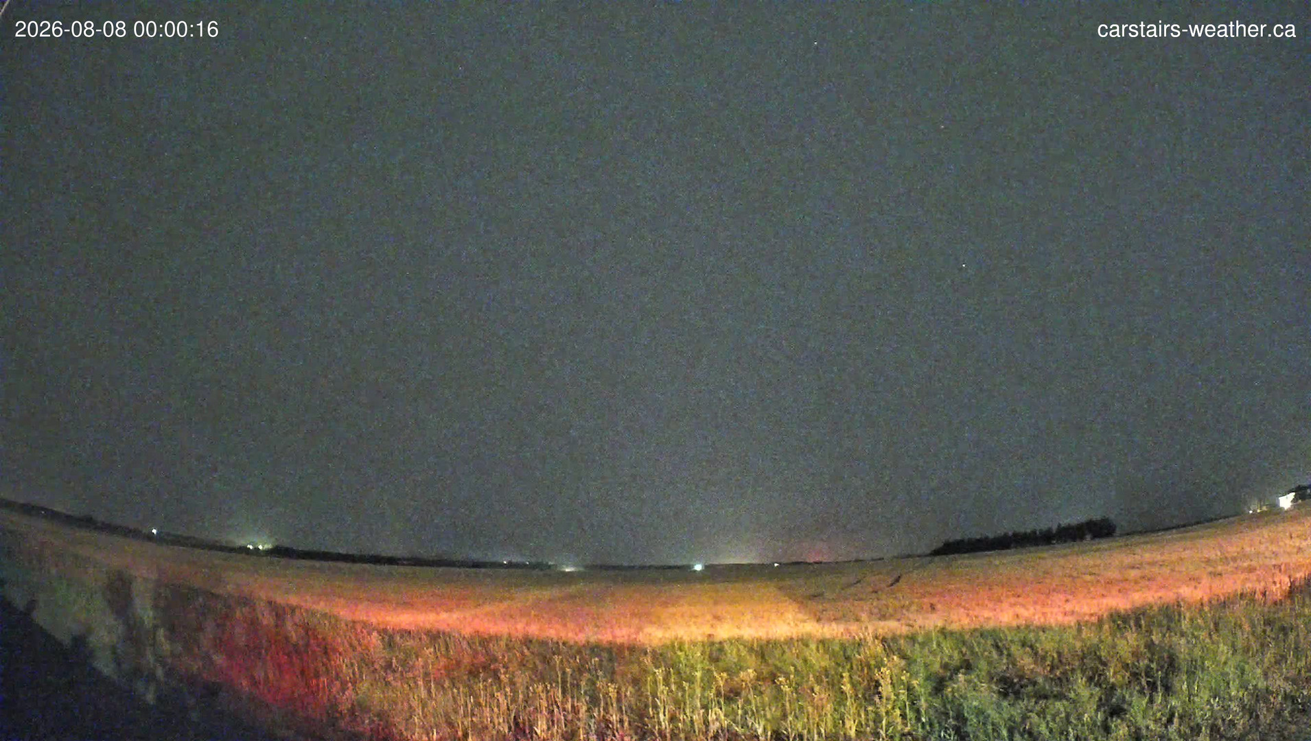 time-lapse frame, Carstairs Sky Cam webcam