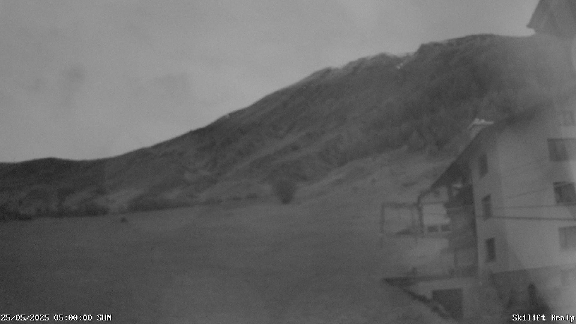 time-lapse frame, Skilift Realp webcam