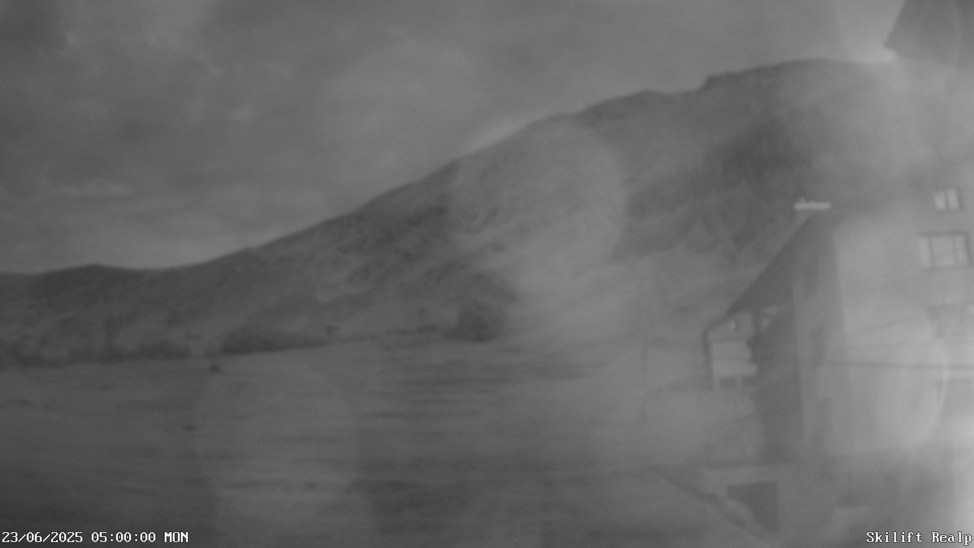 time-lapse frame, Skilift Realp webcam