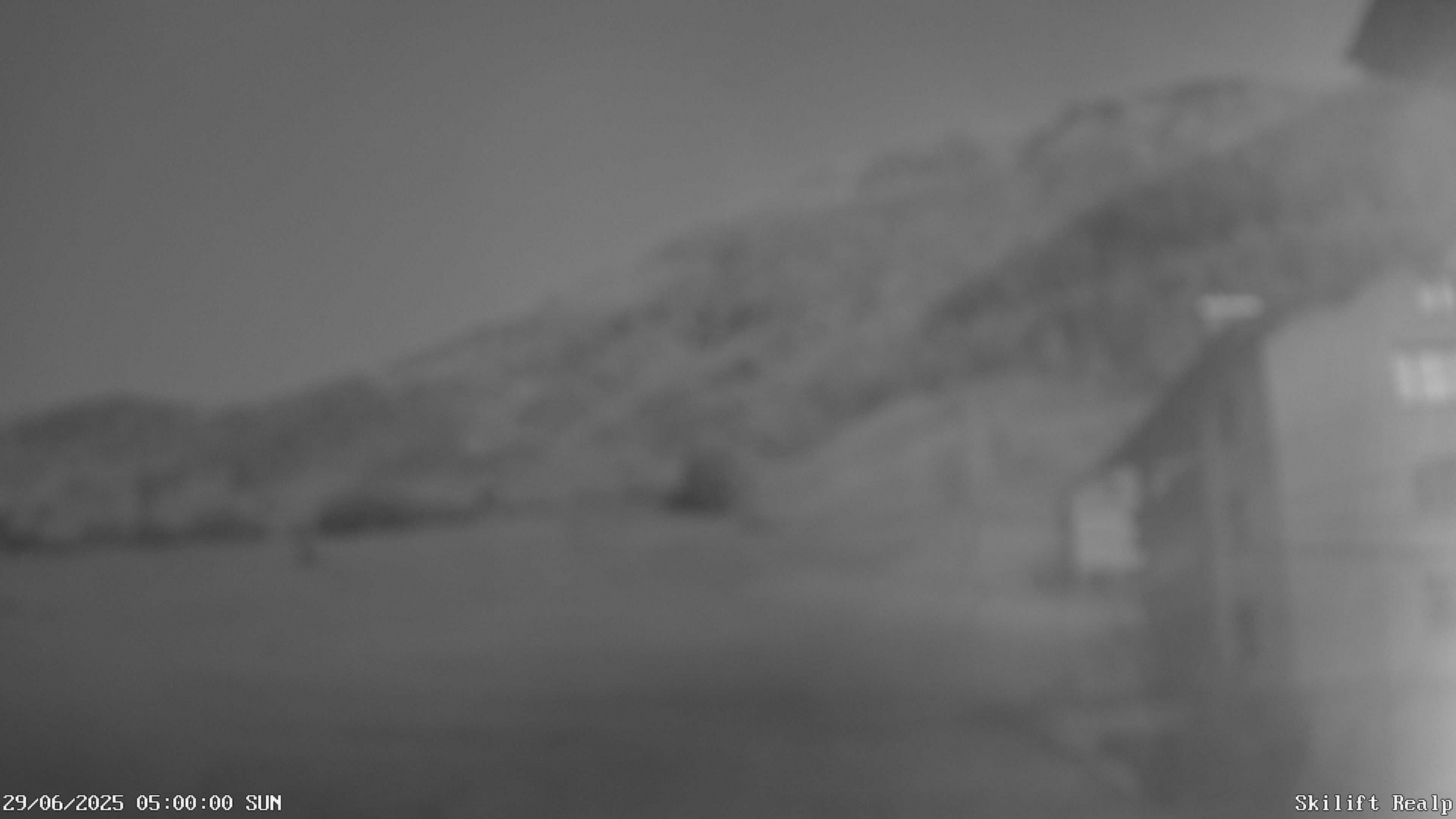 time-lapse frame, Skilift Realp webcam