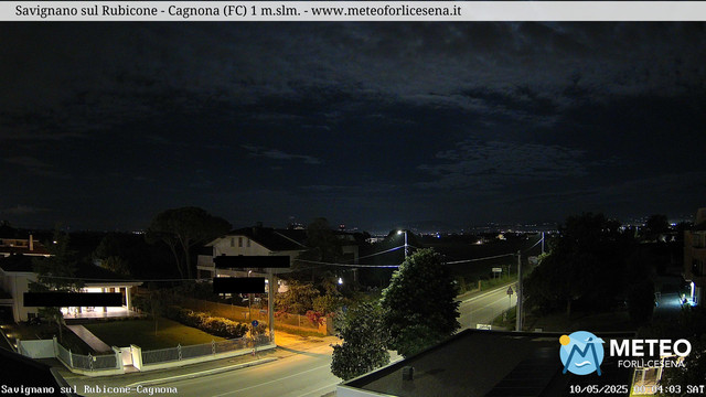 time-lapse frame, Savignano sul Rubicone webcam