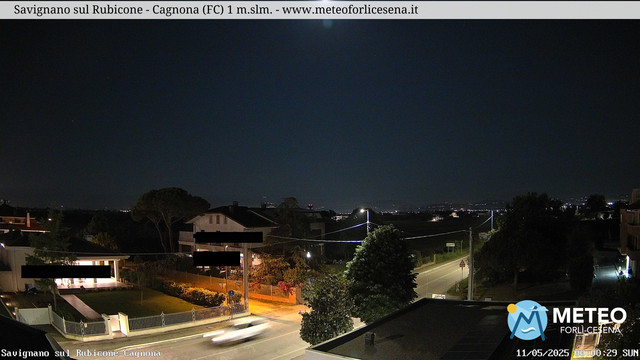 time-lapse frame, Savignano sul Rubicone webcam