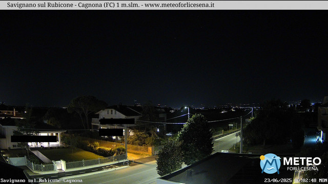 time-lapse frame, Savignano sul Rubicone webcam