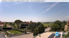 view from Savignano sul Rubicone on 2025-06-23