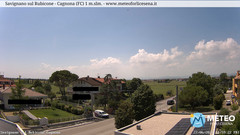 view from Savignano sul Rubicone on 2025-06-27