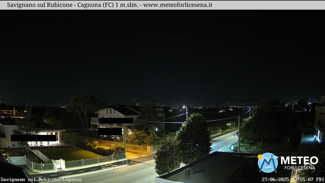 time-lapse frame, Savignano sul Rubicone webcam