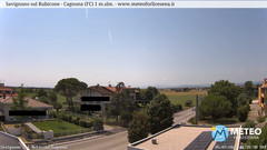 view from Savignano sul Rubicone on 2025-07-05